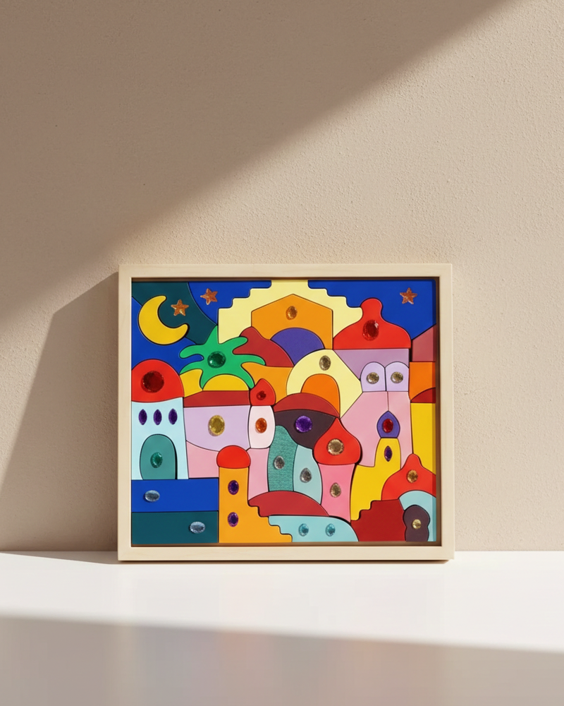 Building set orient gems ( puzzle)