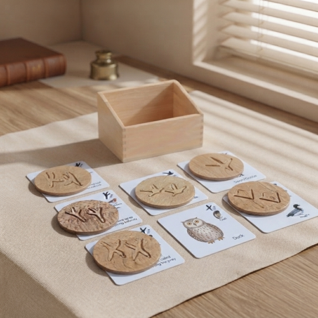 Animal Foot Prints w/cards