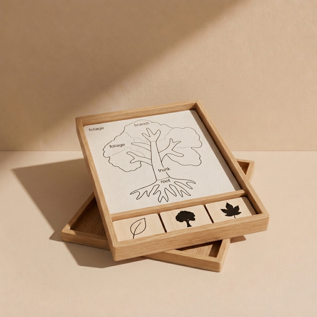 Botany Puzzle Activity Set