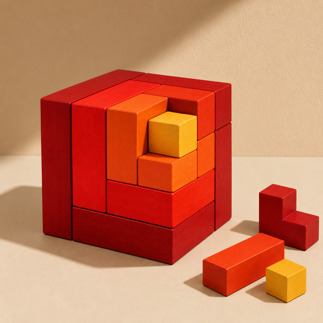 Cubicus Rot Red