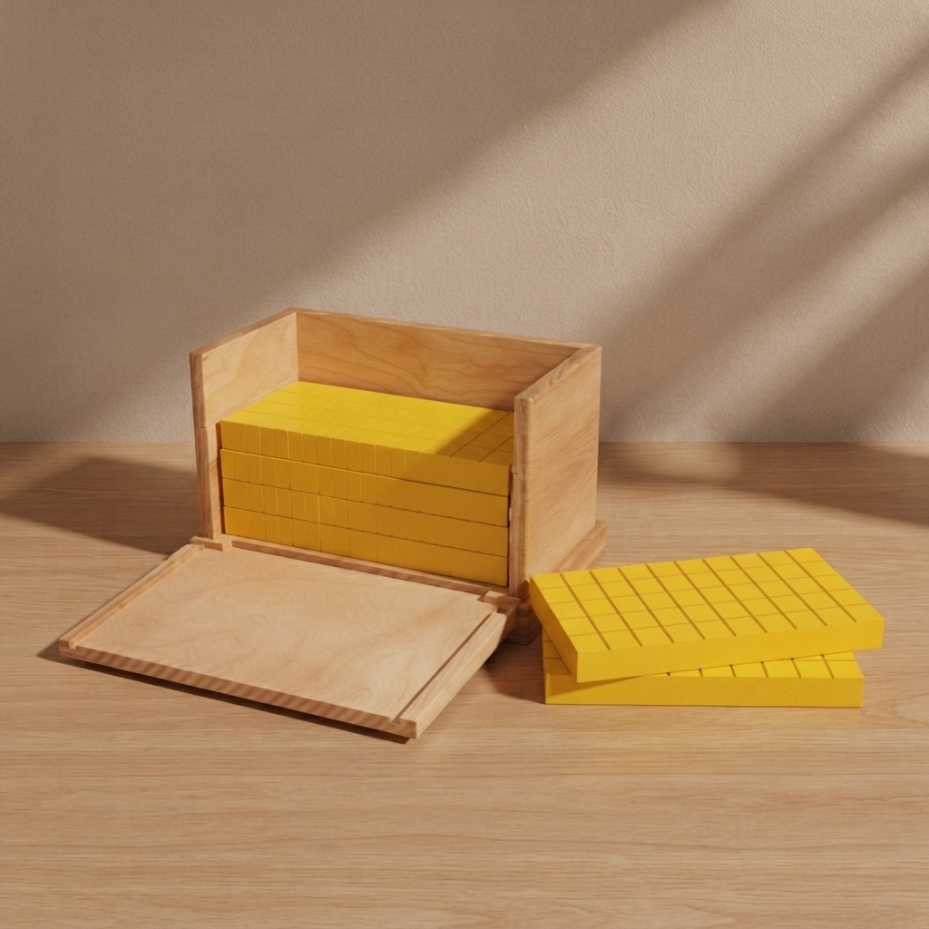Five Yellow Prisms w/box
