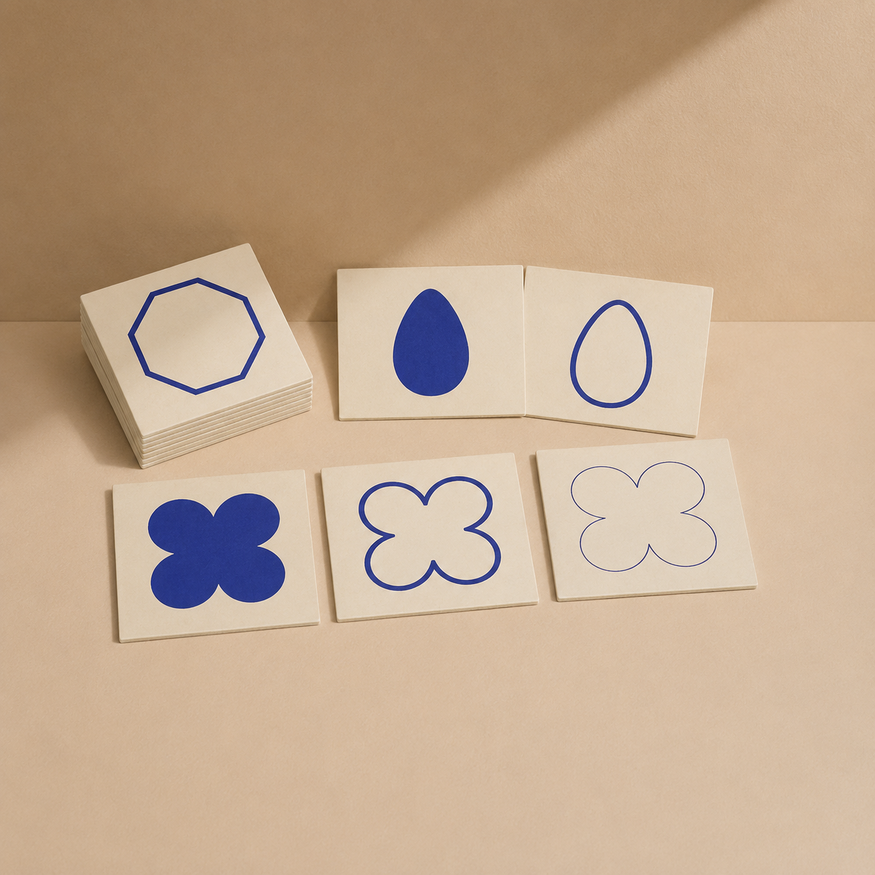 Geometric Form Cards