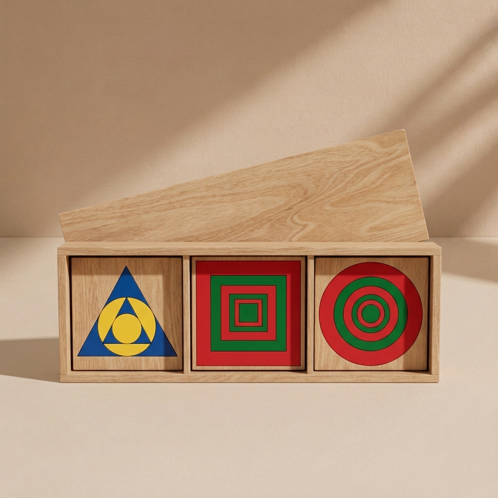 Inscribed And Concentric Figures Plastic