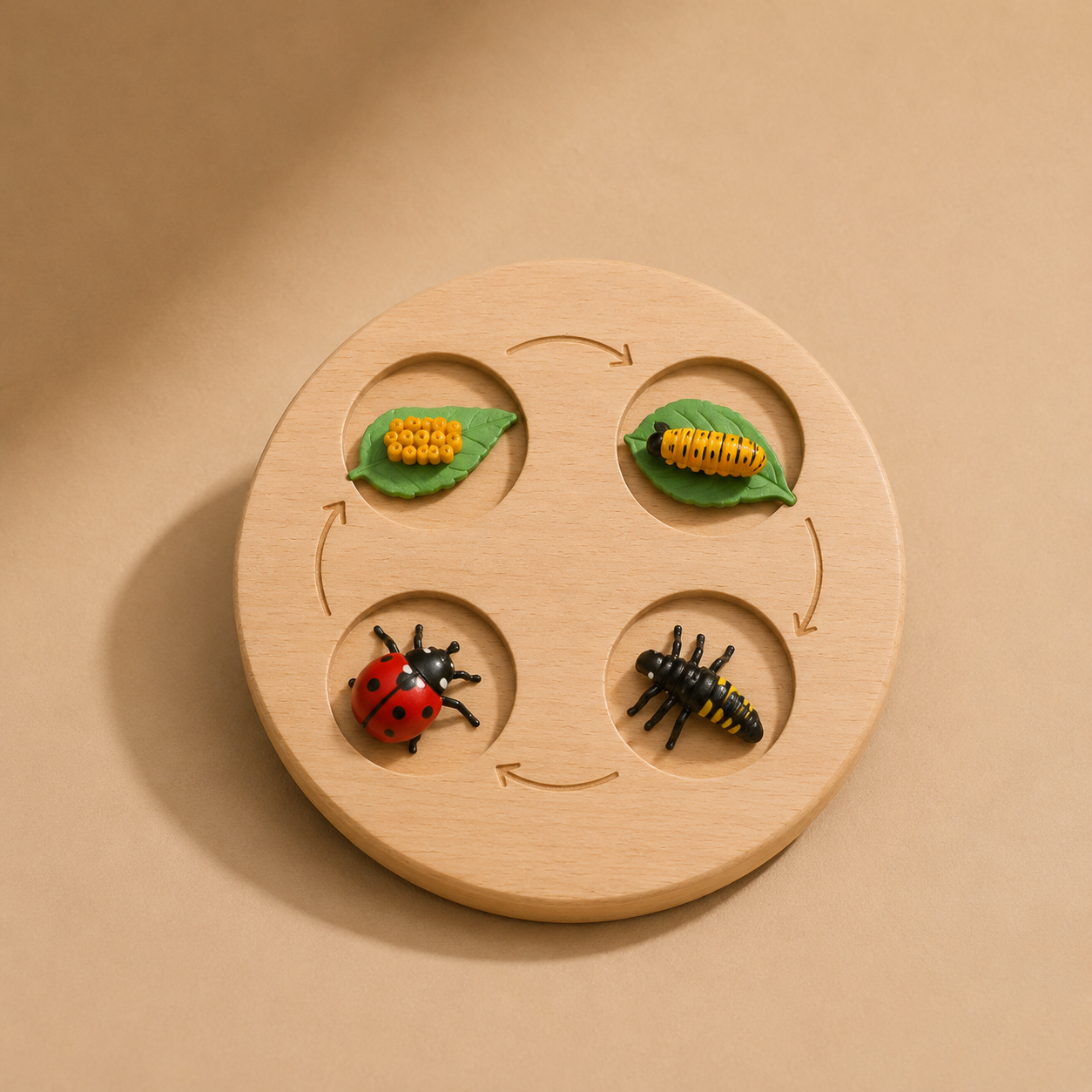 Ladybug growth cycle