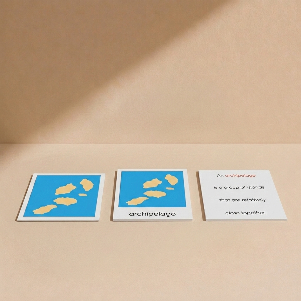 Land and Water Form Cards: Set 1 and Set 2 (Cards Only)