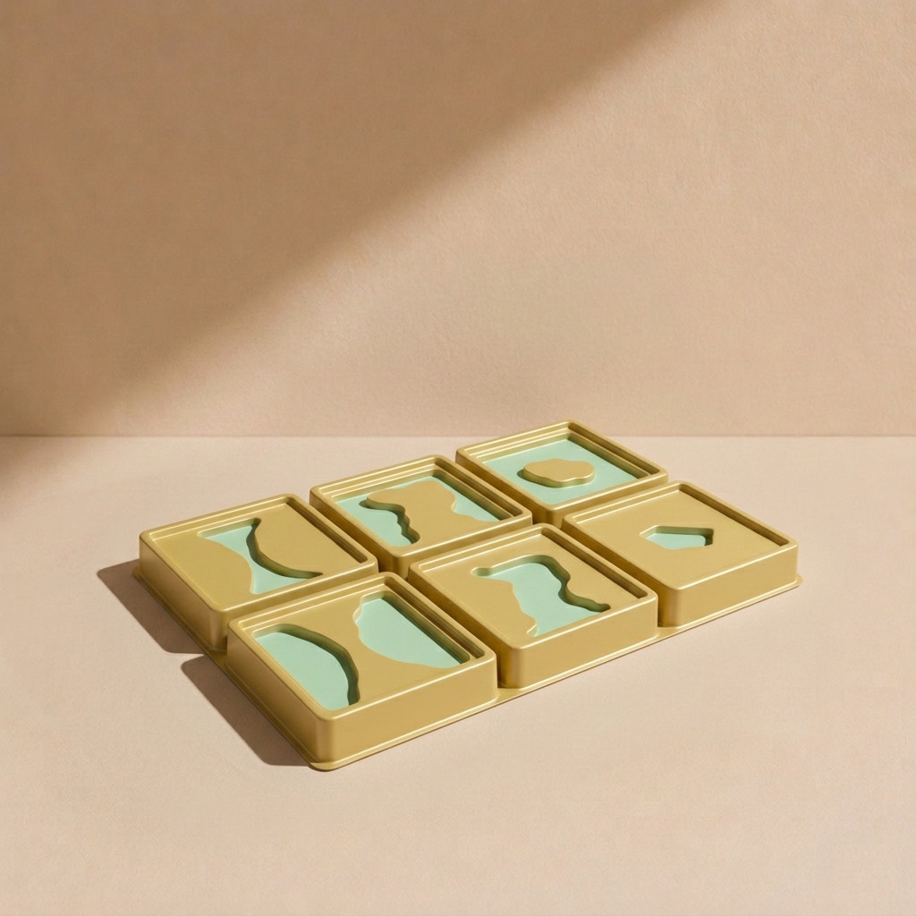 Land and Water Form Trays: Set 1