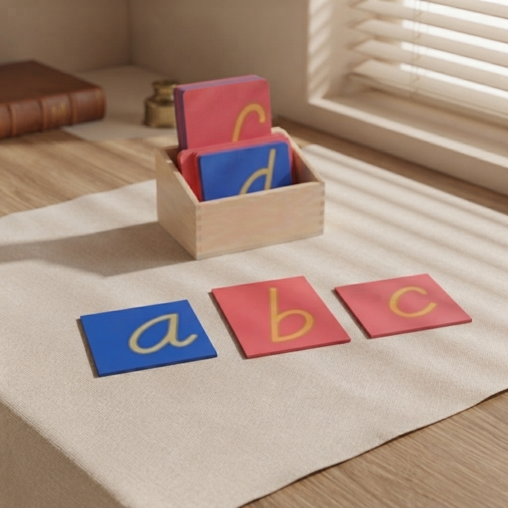 Lower Case Sandpaper Letters w/ Box