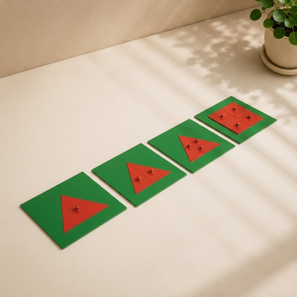 Metal Triangle 4 Plates