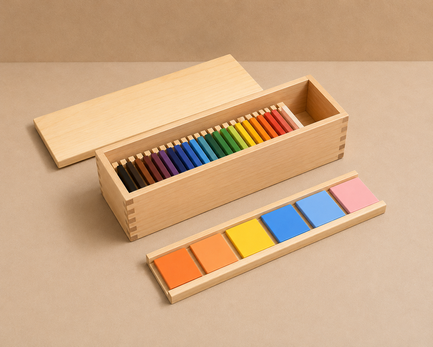 Premium Wooden Color Tablets (2nd Box)