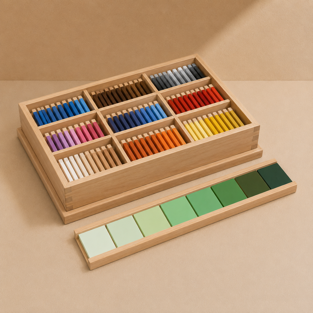 Premium Wooden Color Tablets (3rd Box)