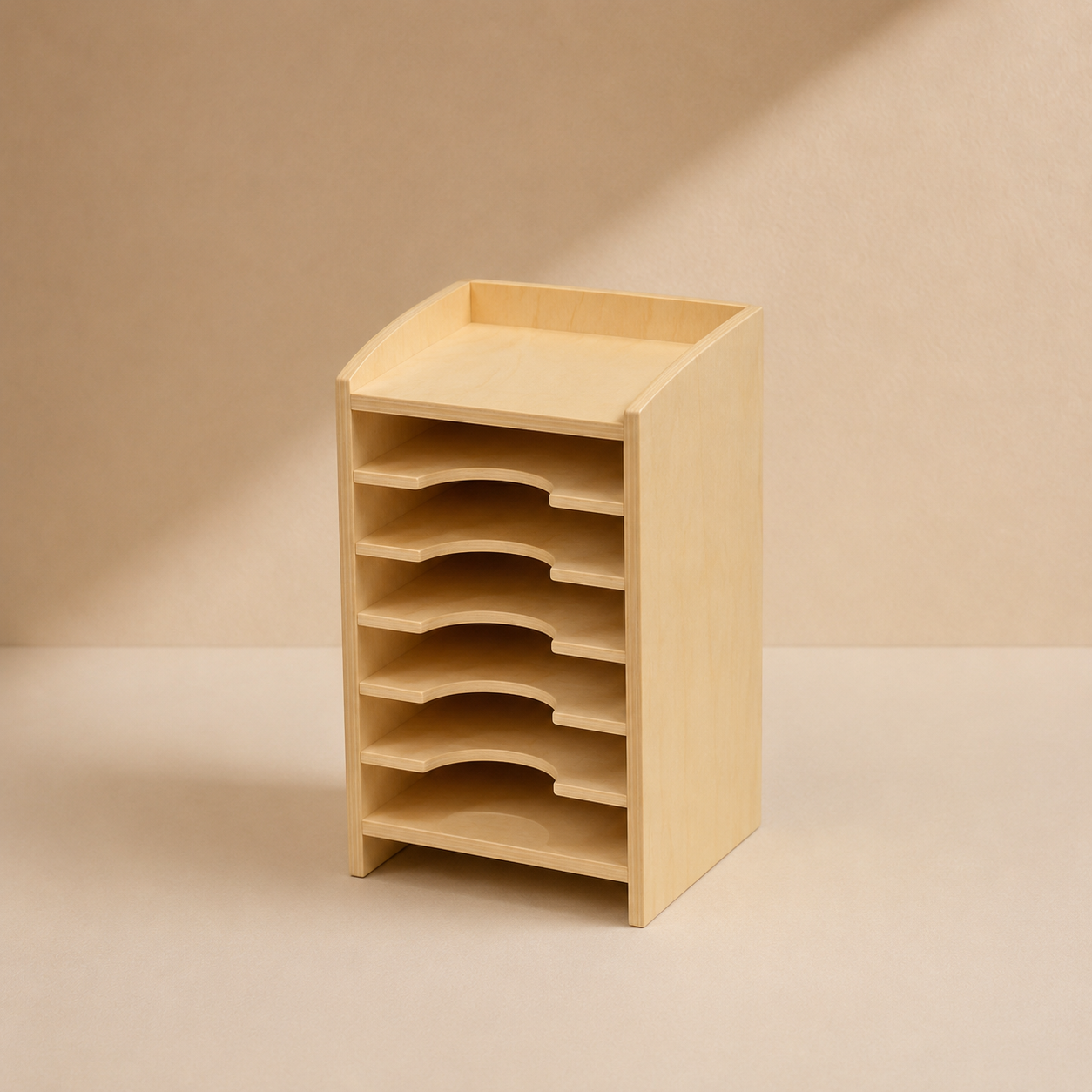 Geometric Card Cabinet