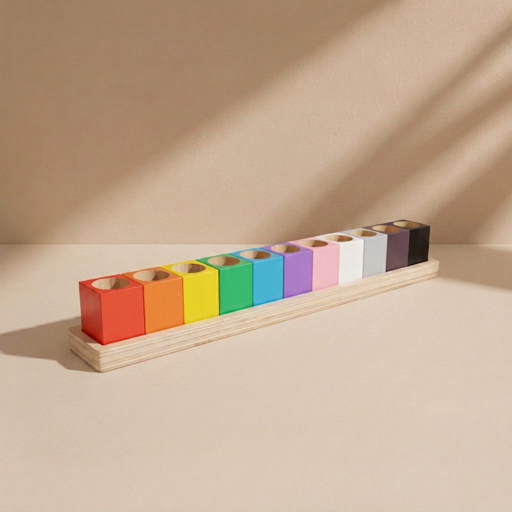 Set of 11 Coloured Pencil Holders