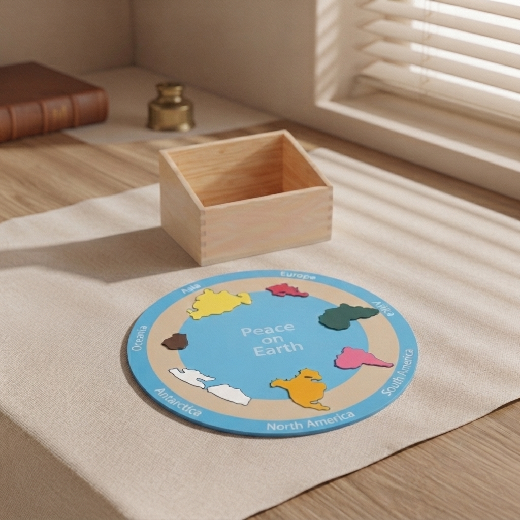 Seven Continents Plate