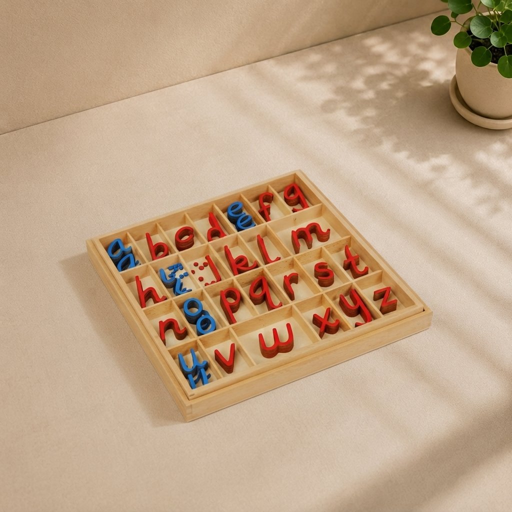 Small D Nealian Moveable Alphabet