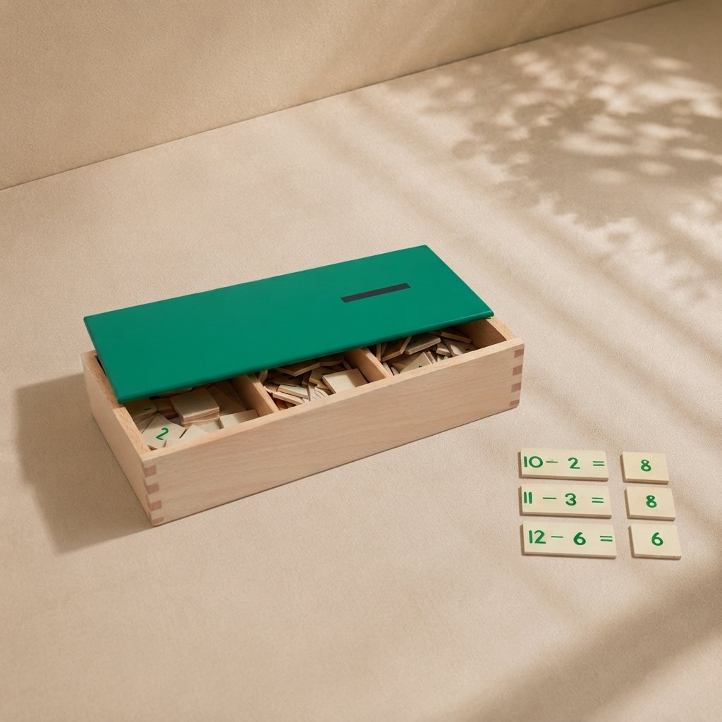 Subtraction Equations and Differences Box