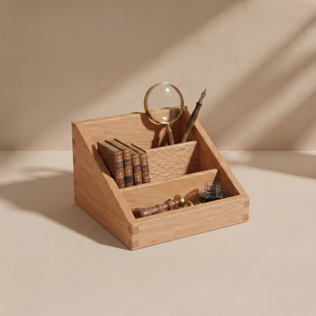 Three Part Card Box 12*6.5cm