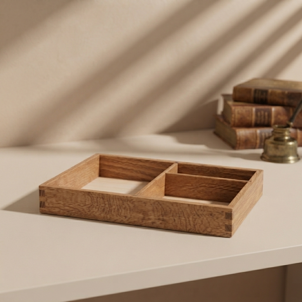 Three Part Card Tray
