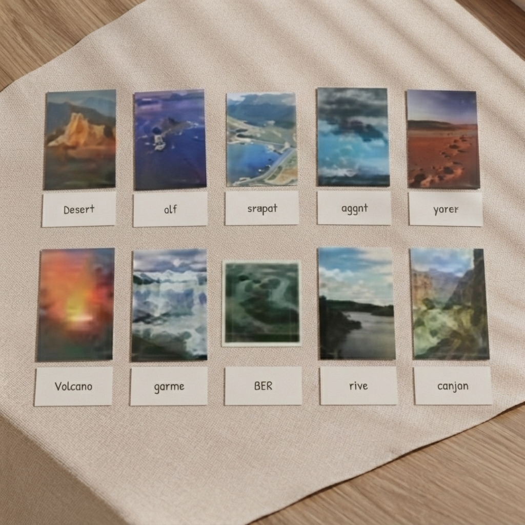 Topography cards
