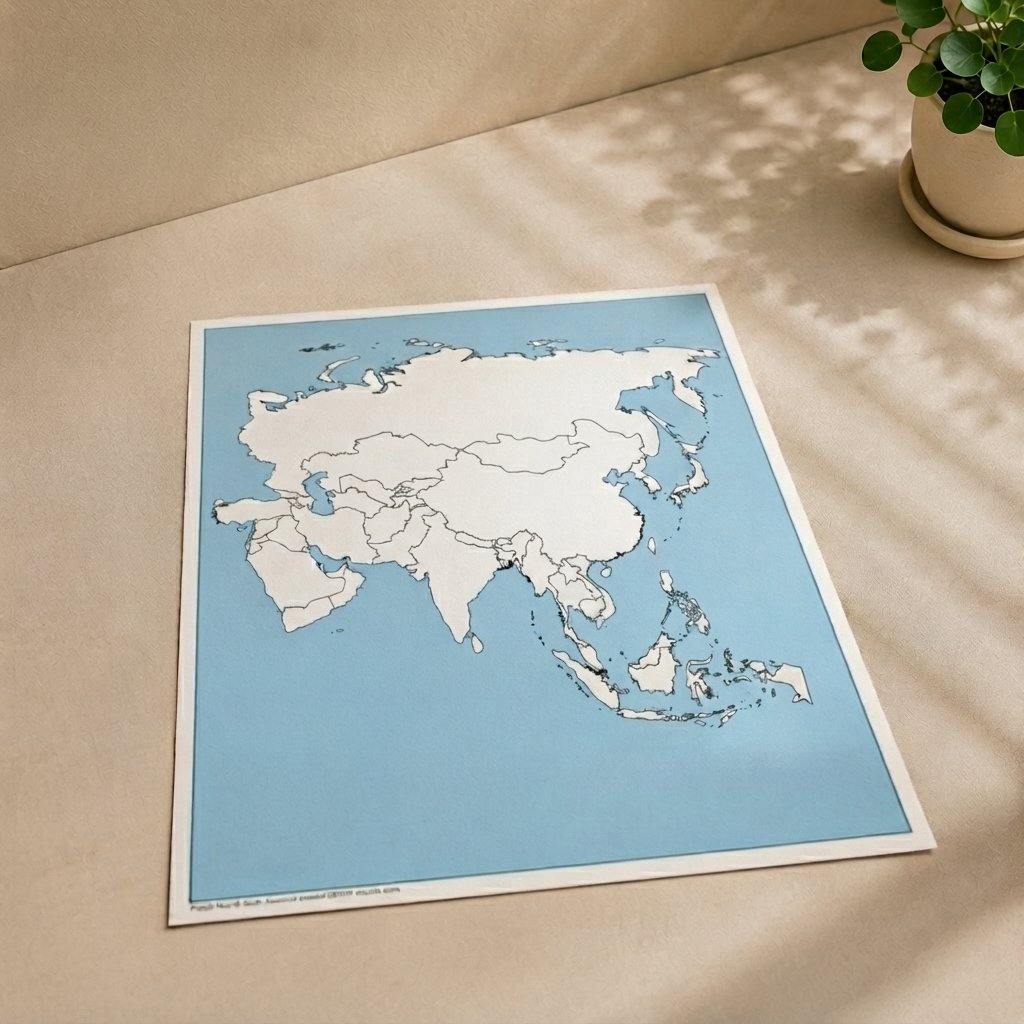 Unlabeled Asia Control Map