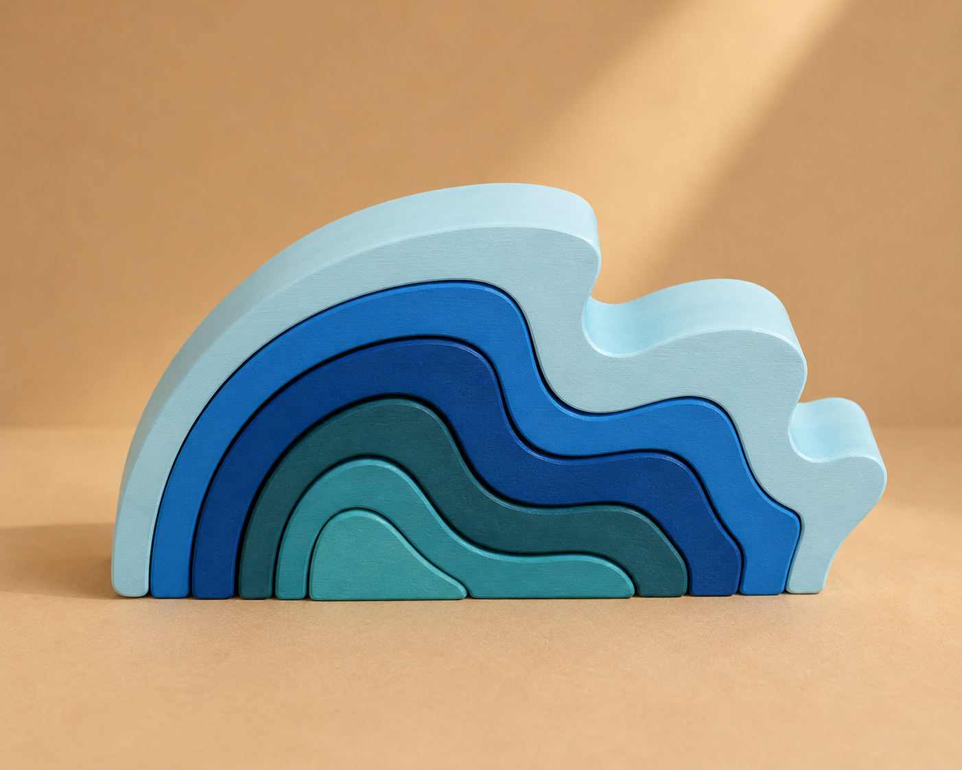 Waves element stacking blocks
