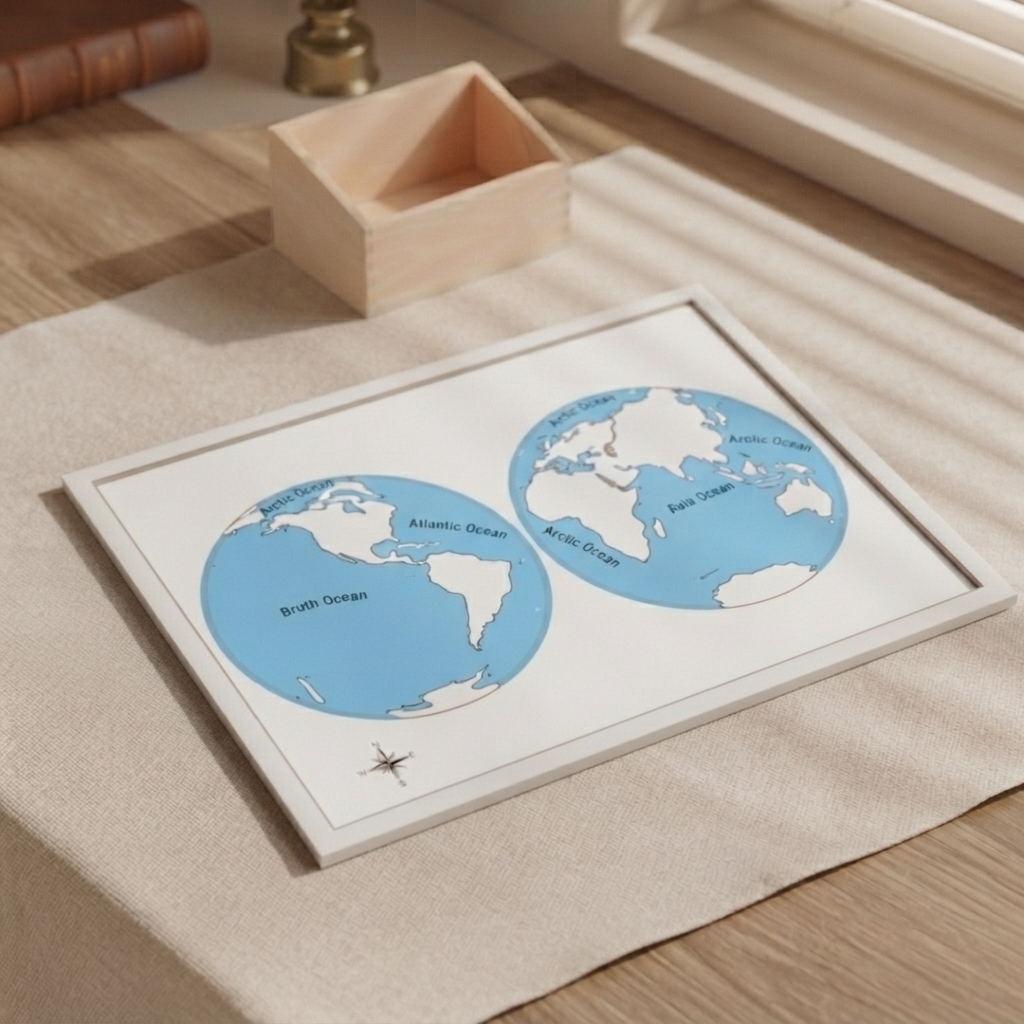 Unlabeled World Parts Control Map