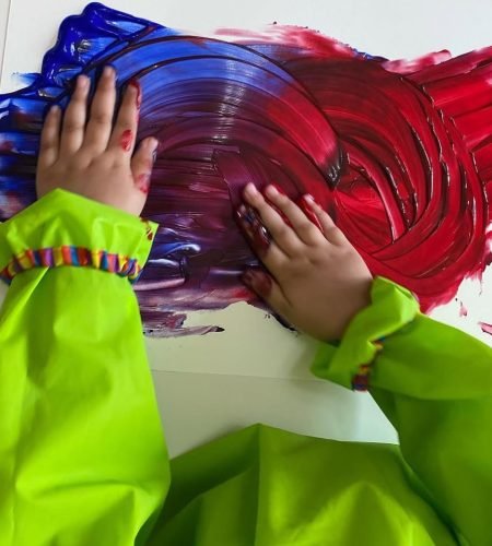 Exploring Color Theory: Homemade Playdough, Arabic Colors, and Process Art