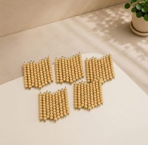 45 Golden Bead Bars of 10