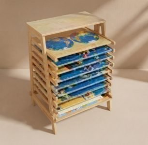 8 Puzzle Maps with Stand