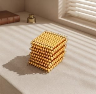 9 Golden Bead Hundred Squares