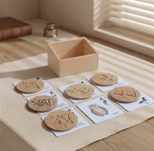 Animal Foot Prints w/cards