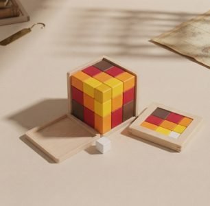 Arithmetic Trinomial Cube