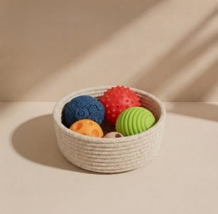 Basket w/balls