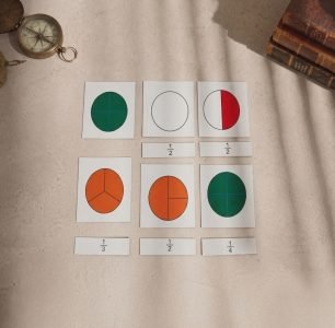 Cards for Large Fraction Skittles