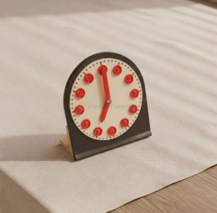 Clock with Moveable Hands