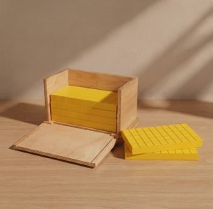 Five Yellow Prisms w/box