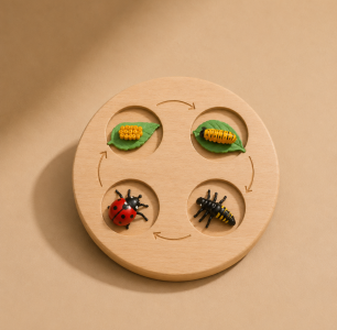 Ladybug growth cycle
