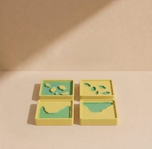Land and Water Form Trays: Set 2