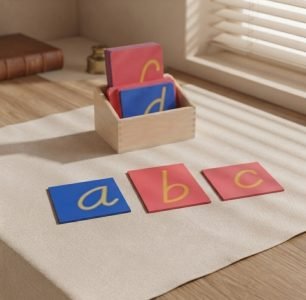 Lower Case Sandpaper Letters w/ Box