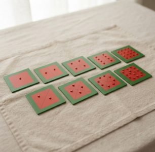 Metal Square 9 Plates