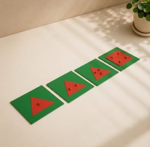 Metal Triangle 4 Plates