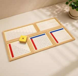 Multiplication Working Charts with frame