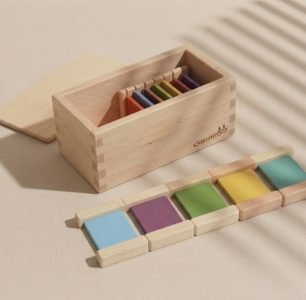 Premium Wooden Rainbow color tablets (4th Box)