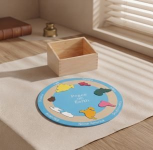 Seven Continents Plate