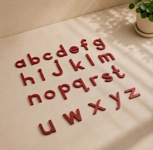 Small Moveable Alphabet (Print,Red)