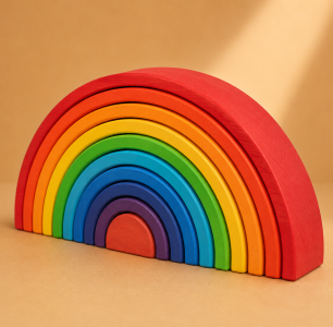 Small Rainbow Stacker