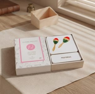 Three-part Cards-12pcs (Instruments English only)