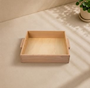 Tray for 9 Wooden Thousand Cubes