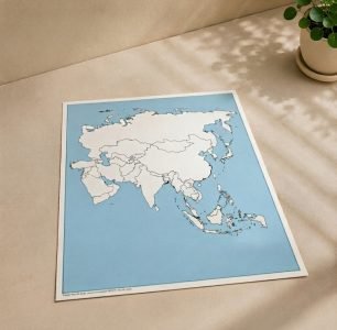 Unlabeled Asia Control Map