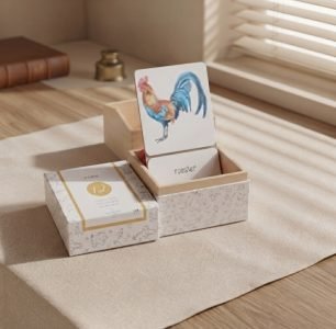 Three-part Cards-12pcs (Farm animals English only)